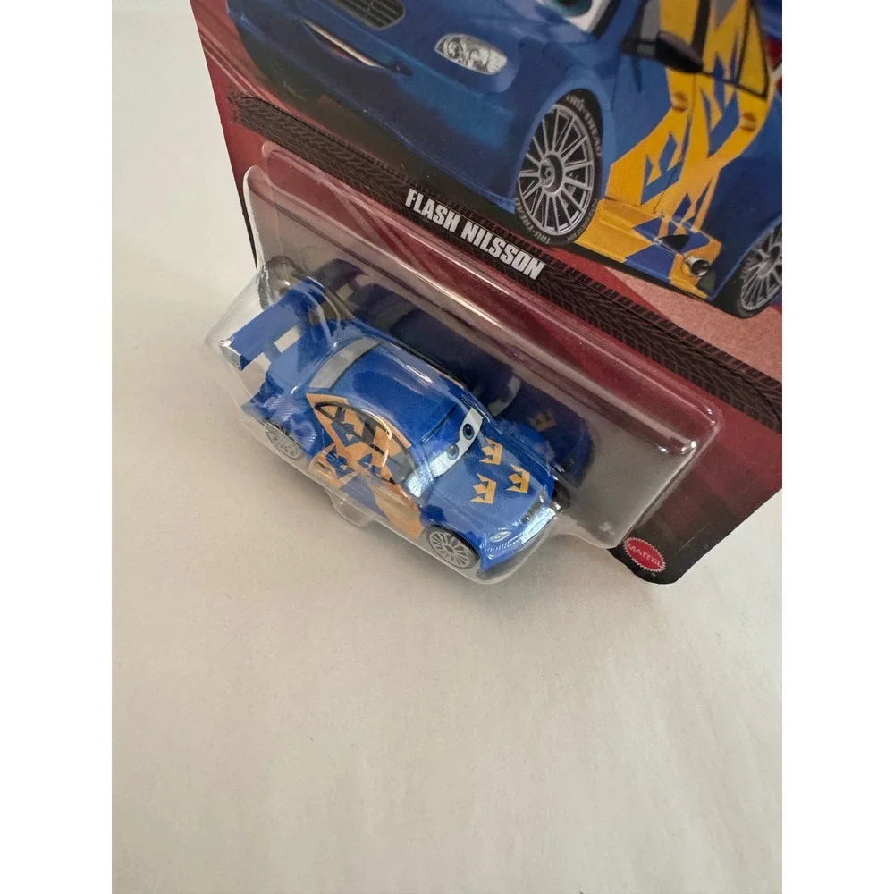 Disney Pixar Cars Flash Nilsson Diecast Metal Race Car Mattel DXV29 HHV86 New